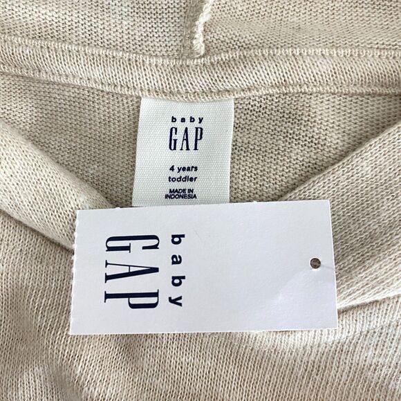 New GAP Baby Toddler Softspun Hoodie Toddler Size 4 Years - Picture 3 of 7
